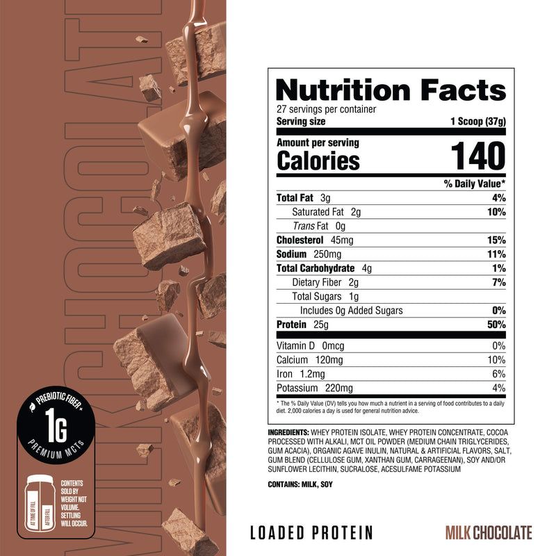RYSE Supplements   Loaded Protein 27 Servings