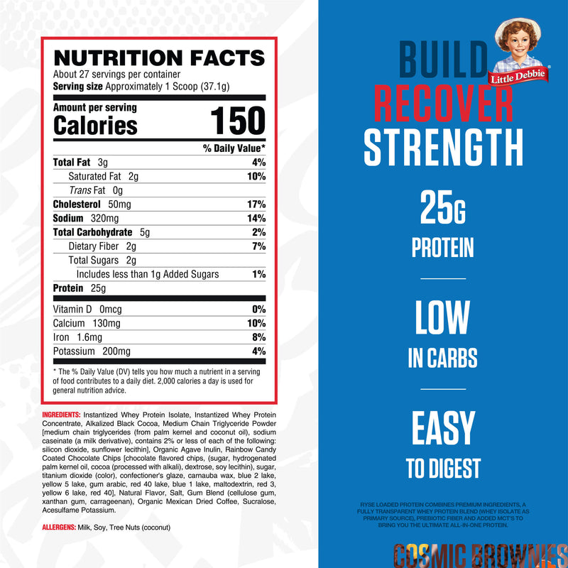 RYSE Supplements   Loaded Protein 27 Servings